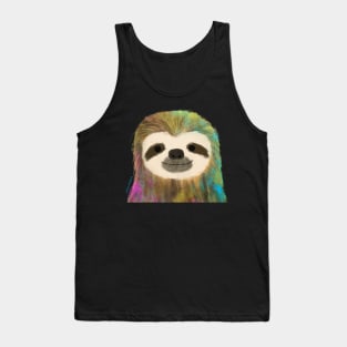 Colorful Sloth Tank Top